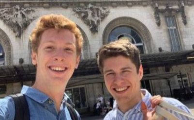 Joseph REINHART (ECL2018) et Arthur Presse (ECL2018)